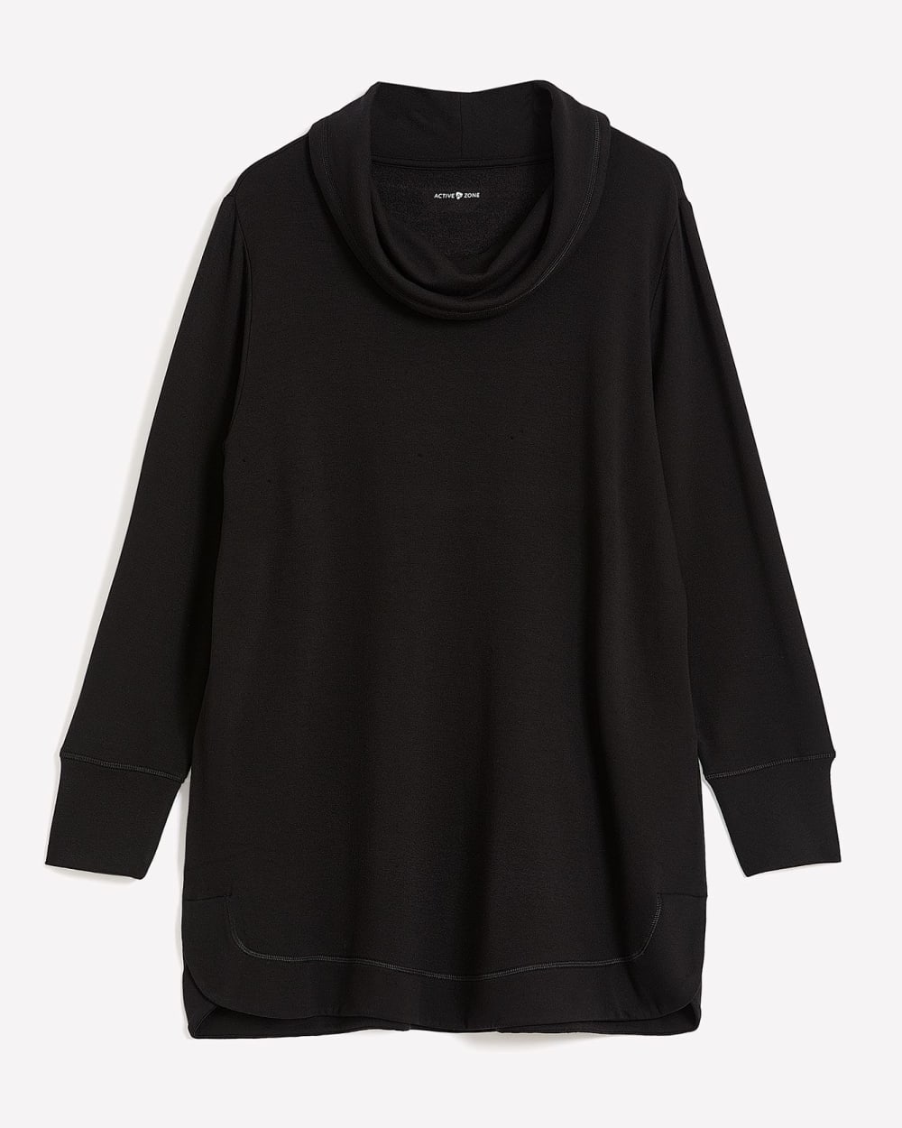 Cowl-Neck Pullover Top - Active Zone