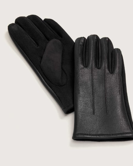 Faux Leather Gloves - In Every Story