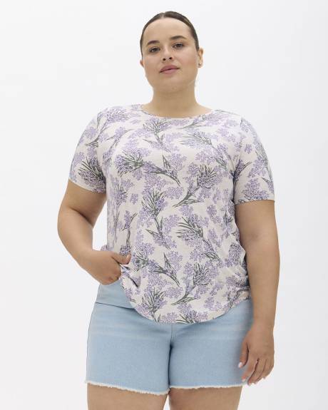 Responsible, Modern-Fit Printed Tee - Addition Elle - PENN. Essentials