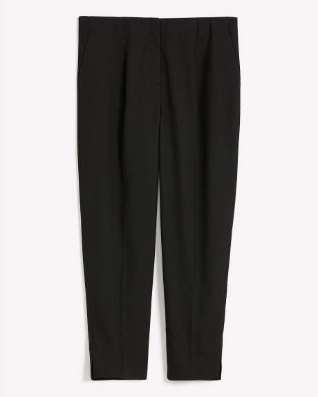 Curvy-Fit High-Waisted Tapered-Leg Pant - Addition Elle