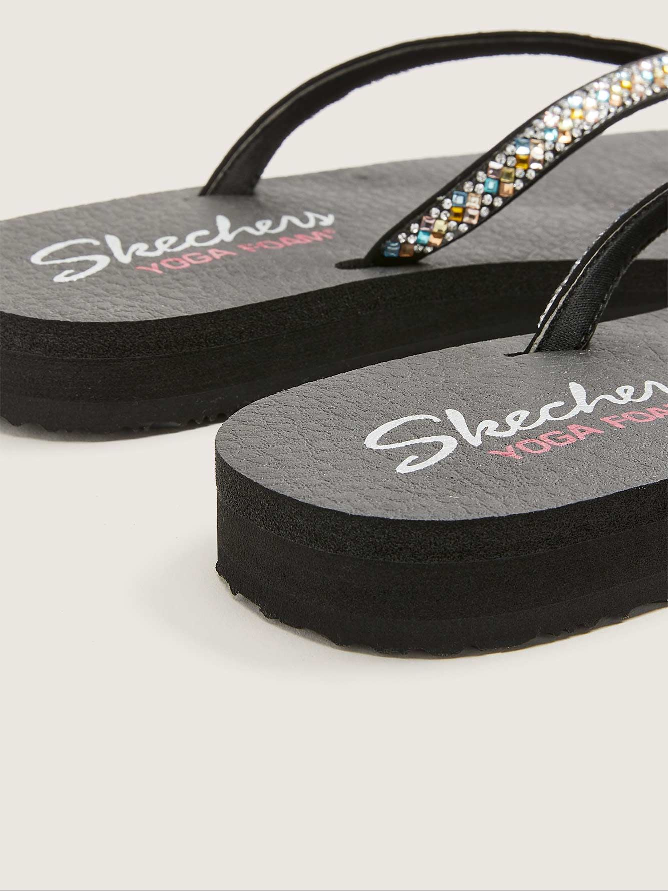 Cali Meditation FlipFlop Sandals With Rhinestones Skechers Penningtons