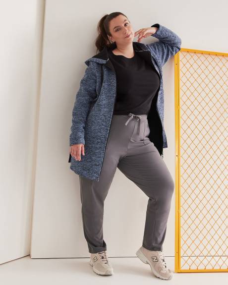 Fleece Hooded Jacket - Active Zone