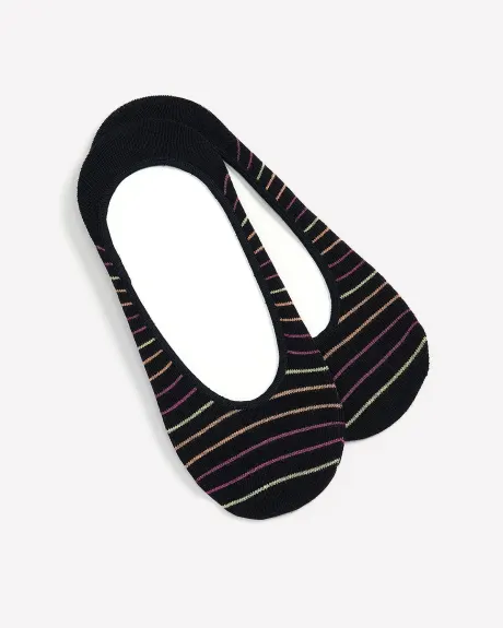 Sneaker Socks with Stripes