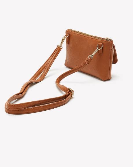 Mini Pebbled Crossbody Handbag