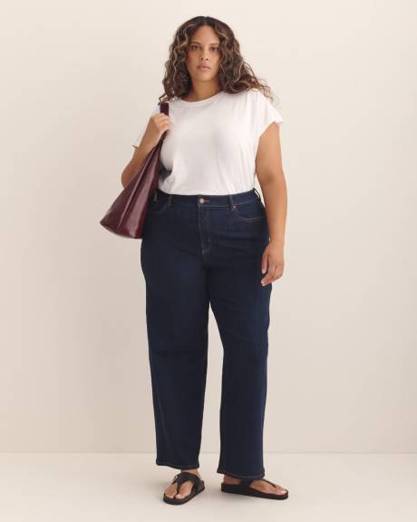 Curvy-Fit Wide-Leg Denim Pant - d/C JEANS