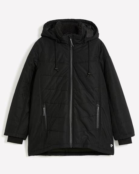 Manteau d'hiver matelassé, tissu responsable - Active Zone