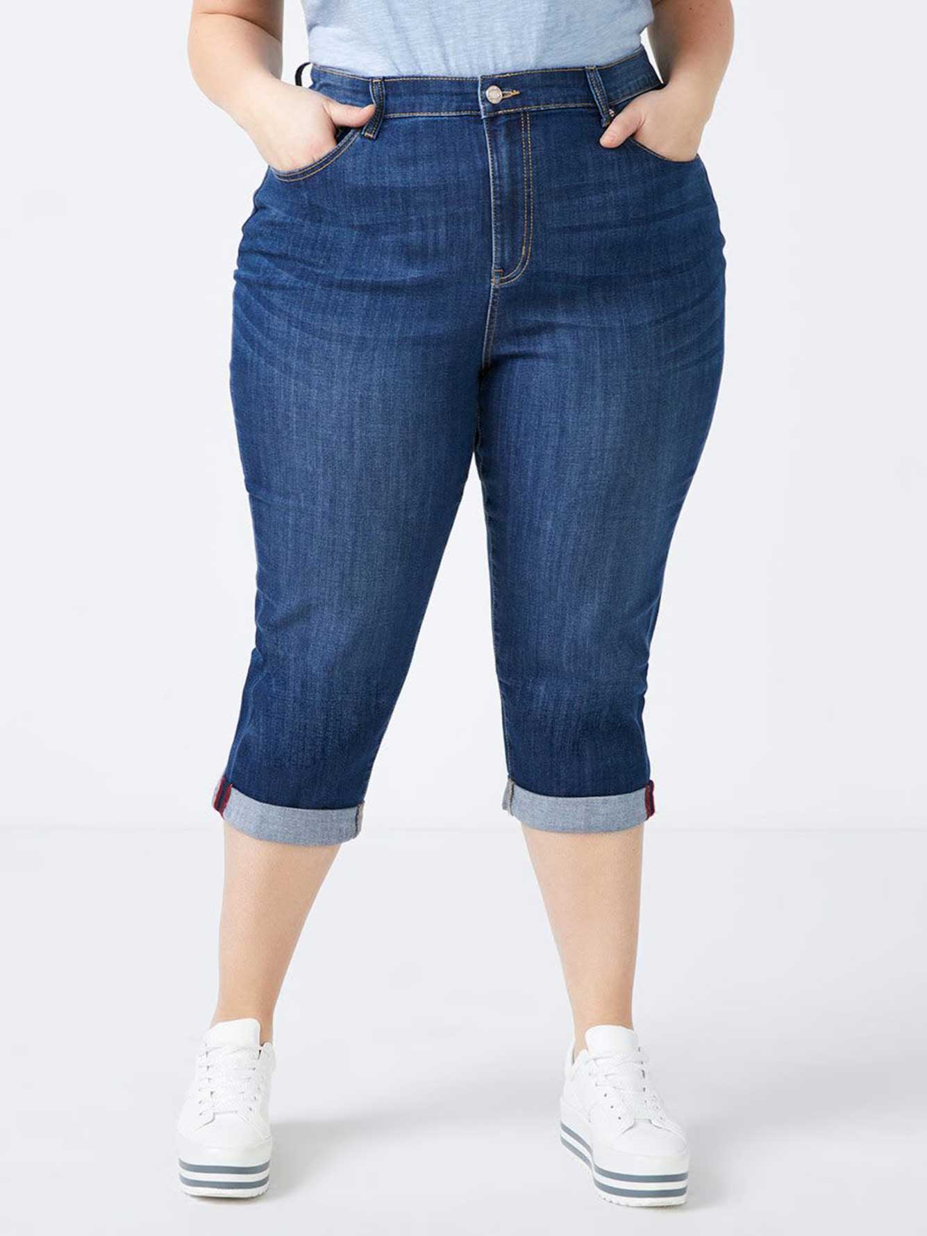 denim for curvy figures