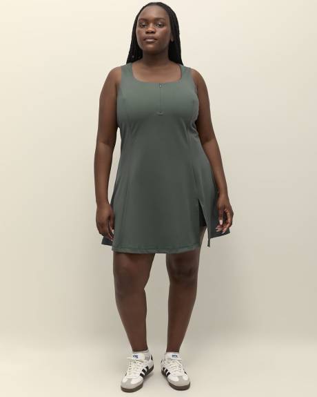 Robe Pulse avec short intégré, tissu responsable - Active Zone