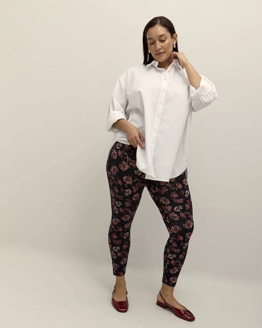 Legging tendance fleuri tissu responsable Essentiels PENN. Penningtons