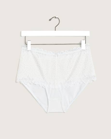 Full Brief With Lace Waist - D&eacute;esse Collection