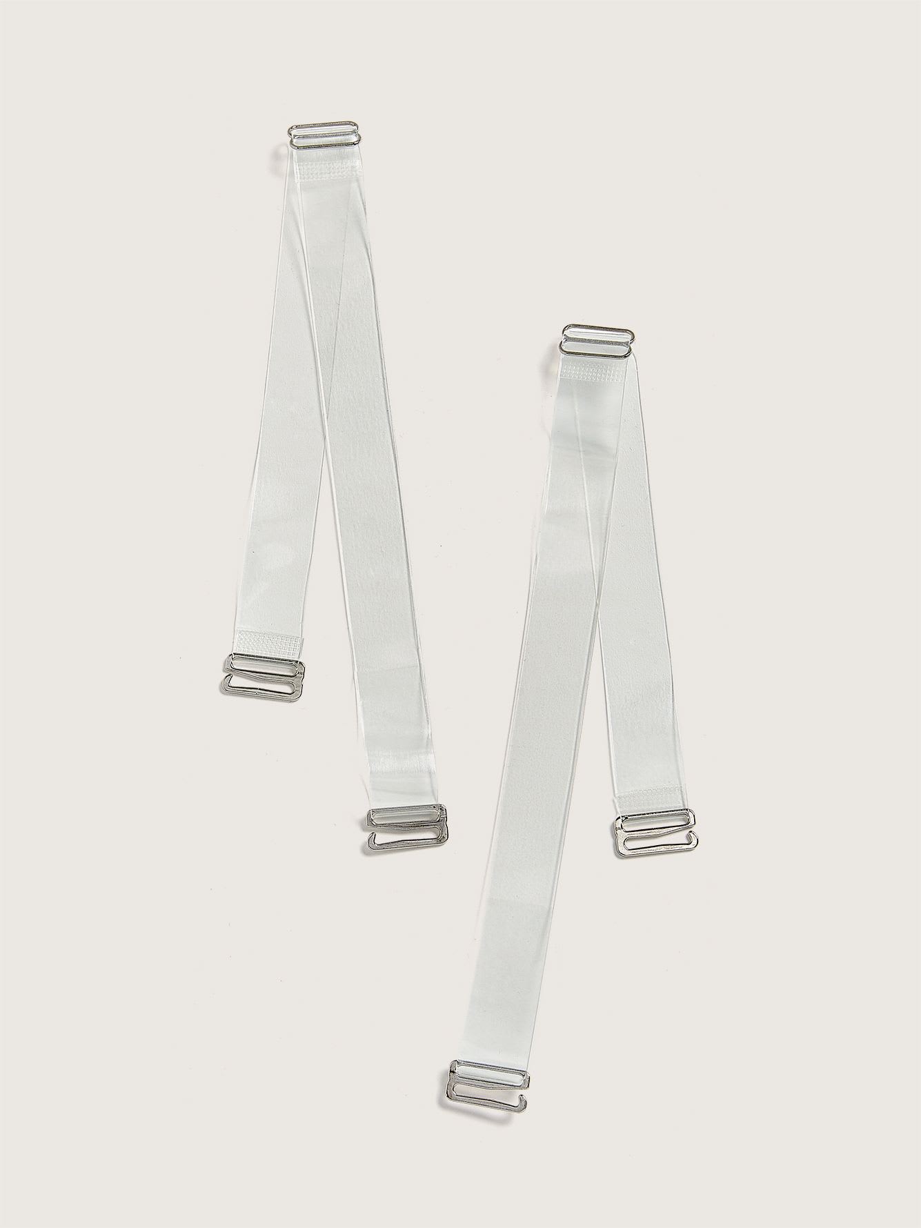 Bretelles transparentes pour soutien-gorge, 2 paires - BeConfident