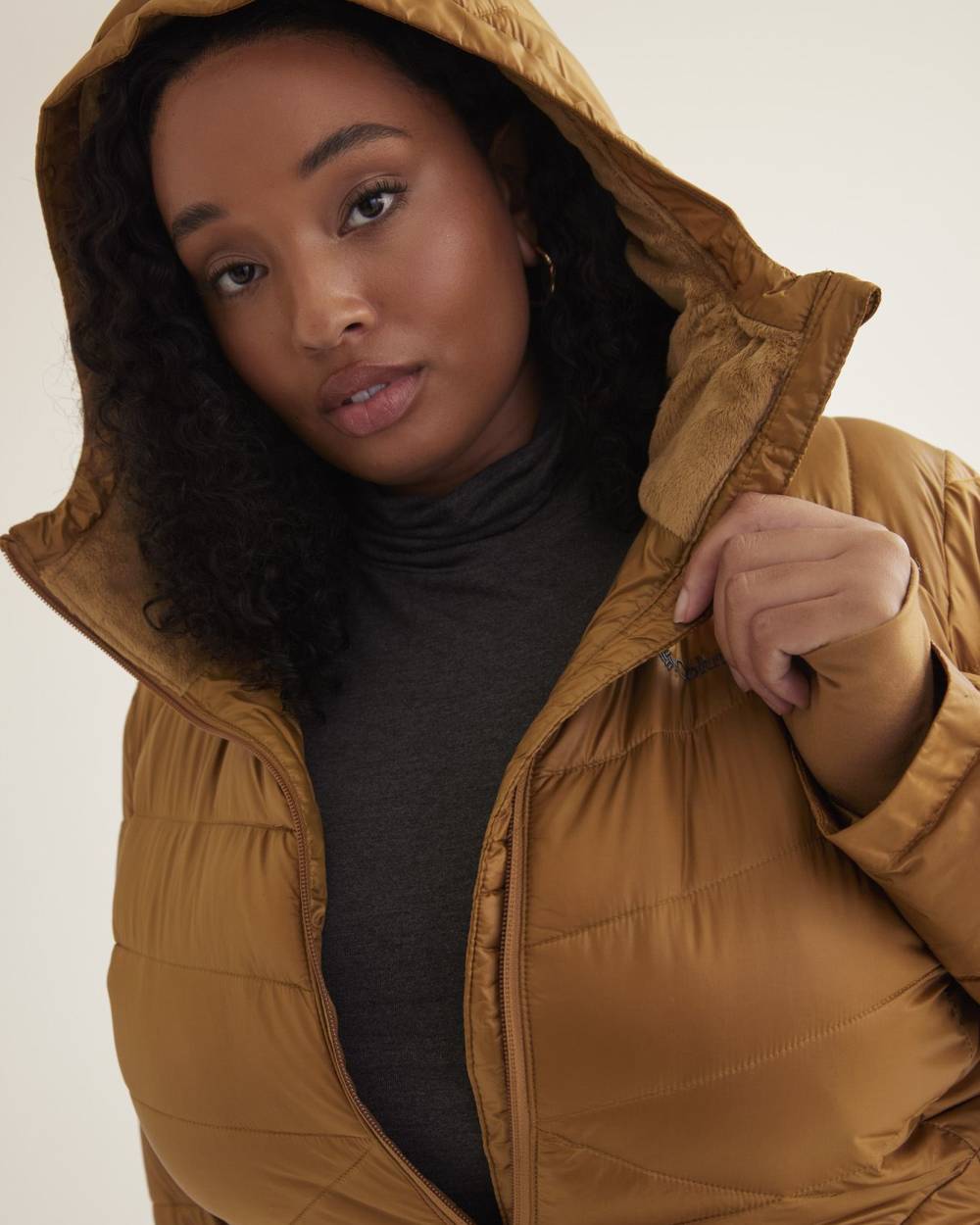 Joy Peak Midi Quilted Jacket - Columbia