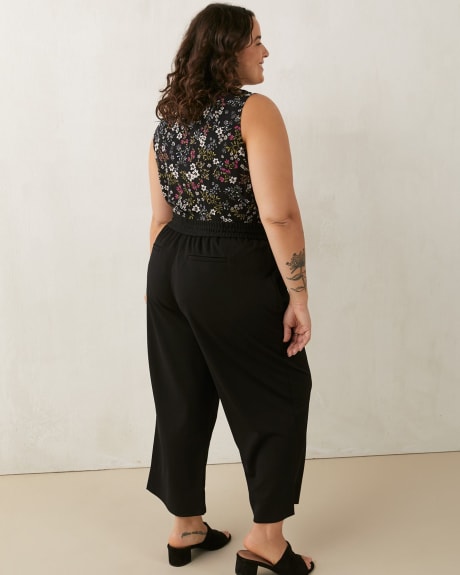 Pantalon de jogging à jambe évasée