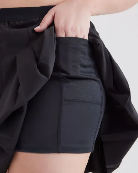 Responsible, Stretch Pleated Skort - Active Zone