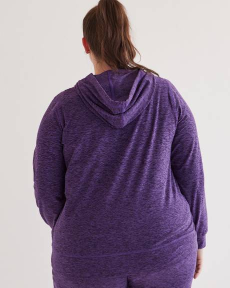 Half-Zip Hooded Sweatshirt - Active Zone