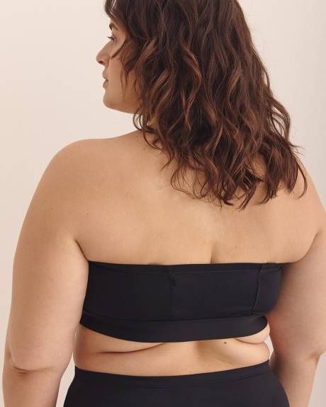 Black Twisted Bandeau Bikini