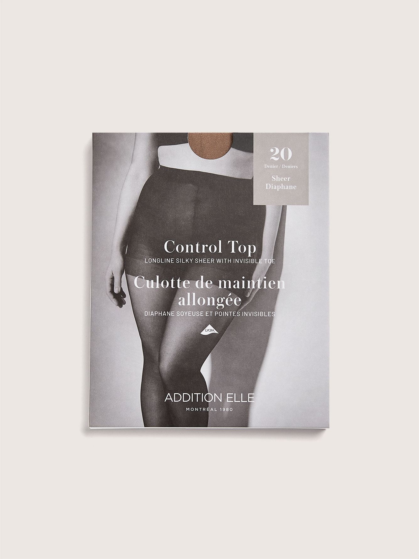 Silky Sheer 20D Control Nylons - Addition Elle