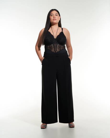 Plus Size Brooklyn High Waist Wide Leg Pant