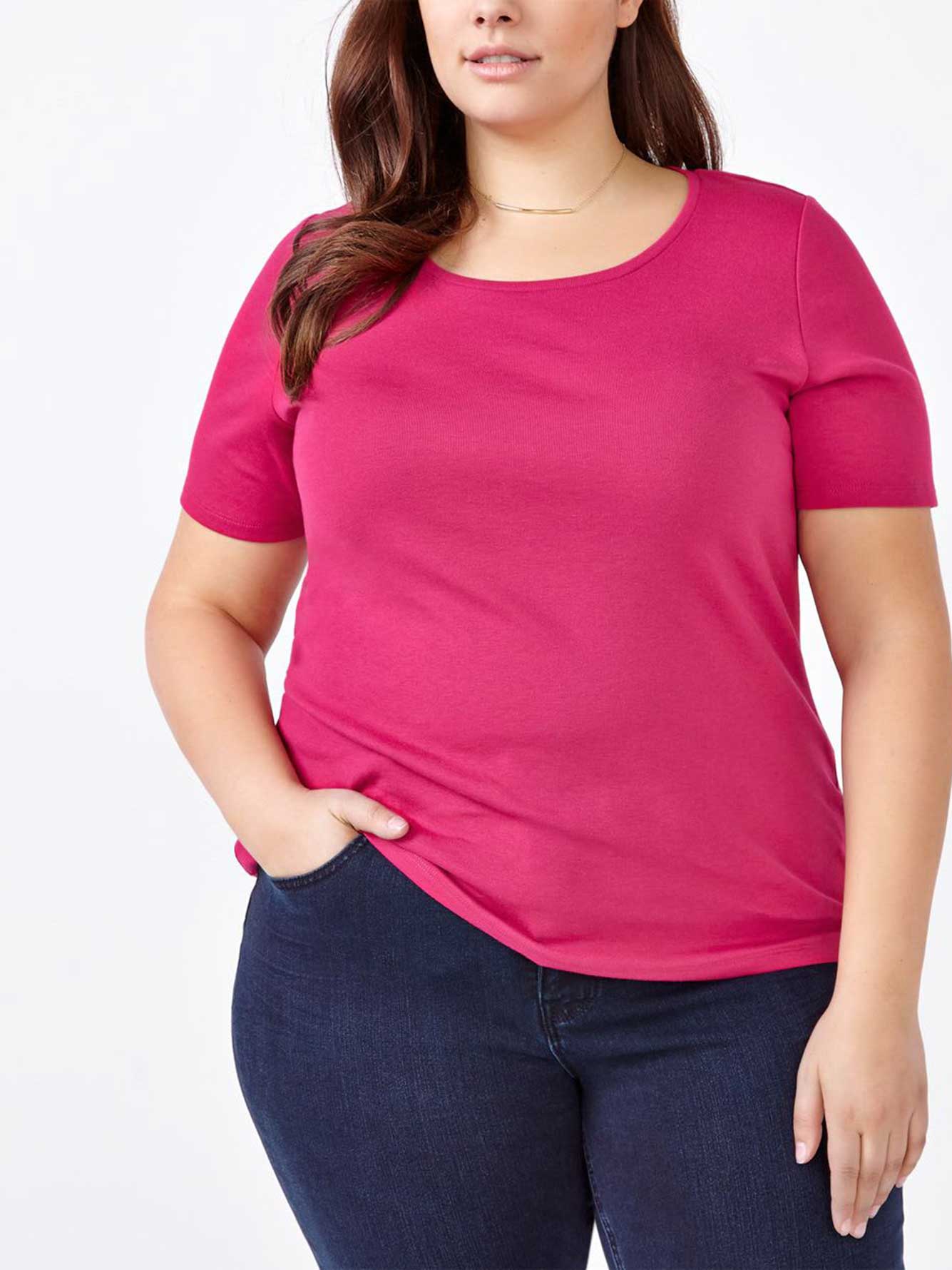 how to cut a scoop neck t shirt
