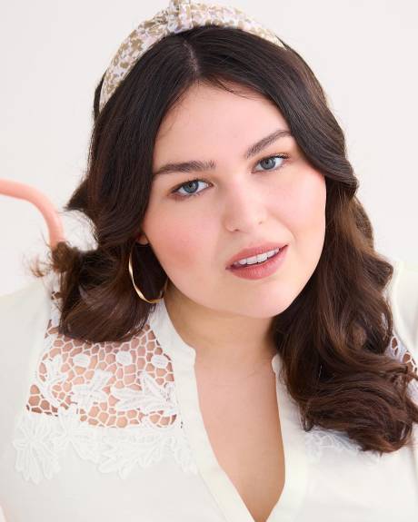 Printed Knotted Headband