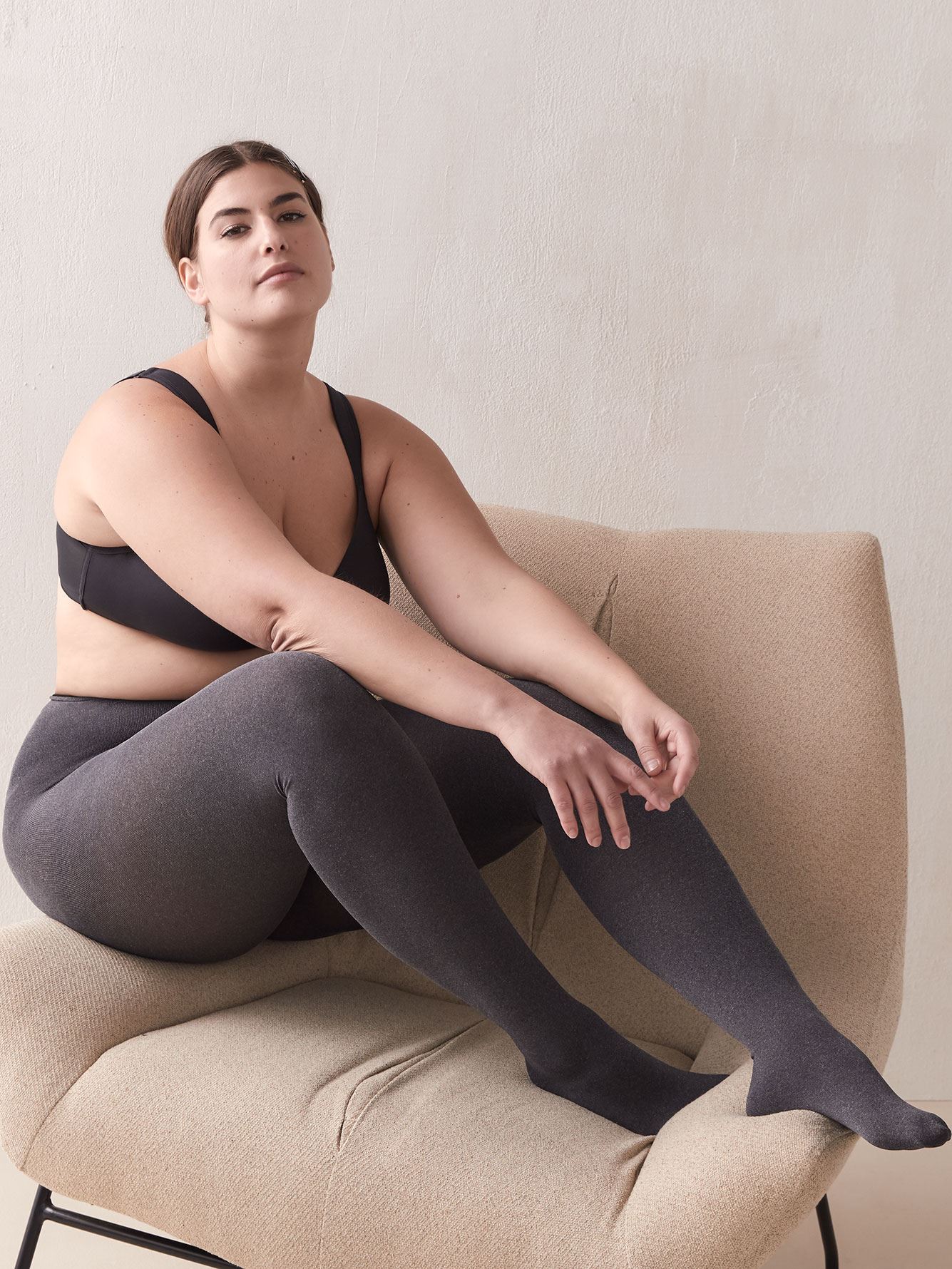 grey pantyhose