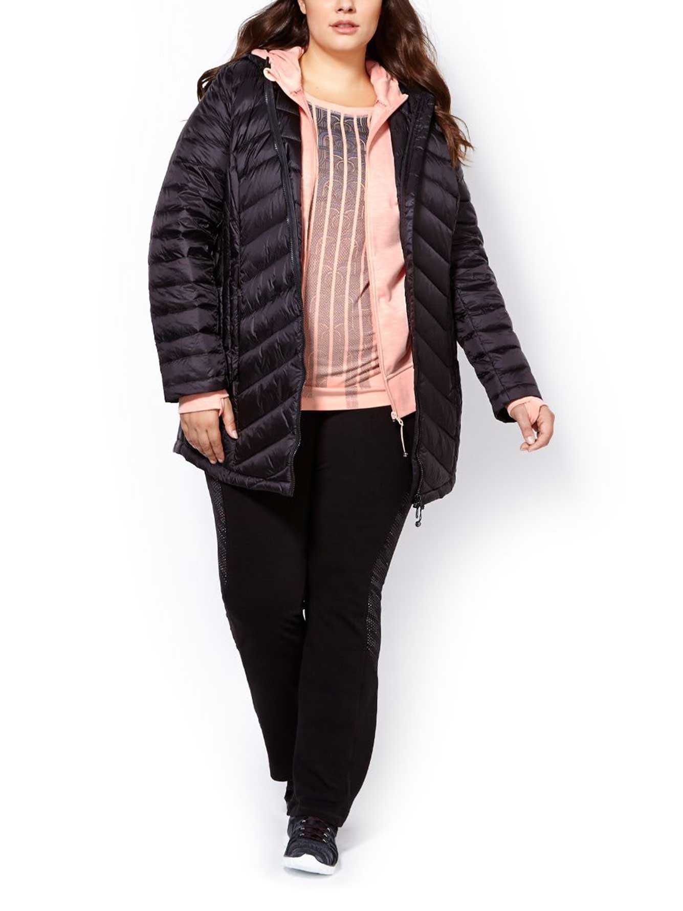 ActiveZone PlusSize Packable Down Jacket Penningtons