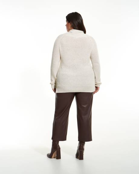 Cashmere Blend Turtleneck Sweater - Addition Elle