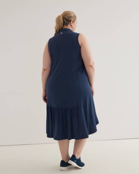 Robe polo mi-longue sans manches - Active Zone
