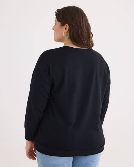 License Sweatshirt with Shania Print