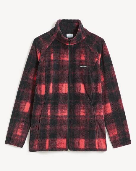 Plaid Fleece Full-Zip Jacket - Columbia