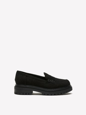 Extra Wide Width, Loafer with Perforated Material