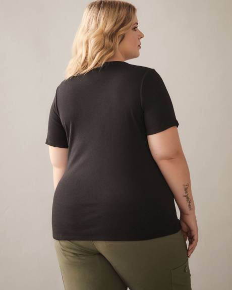 Split-Neck Girlfriend T-Shirt - In Every Story