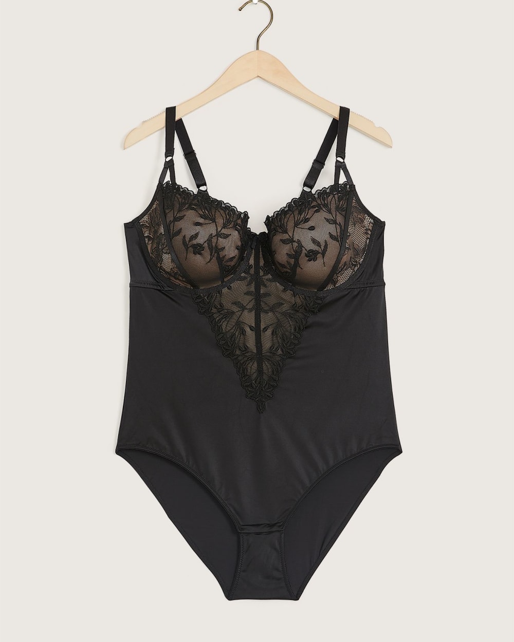 Boudoir Underwire Padded Bodysuit Déesse Collection Penningtons