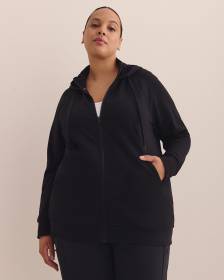 Long-Sleeve Hooded Zip Jacket - Active Zone