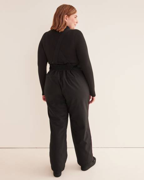 Responsible, Black Snow Pants with Suspenders - Active Zone
