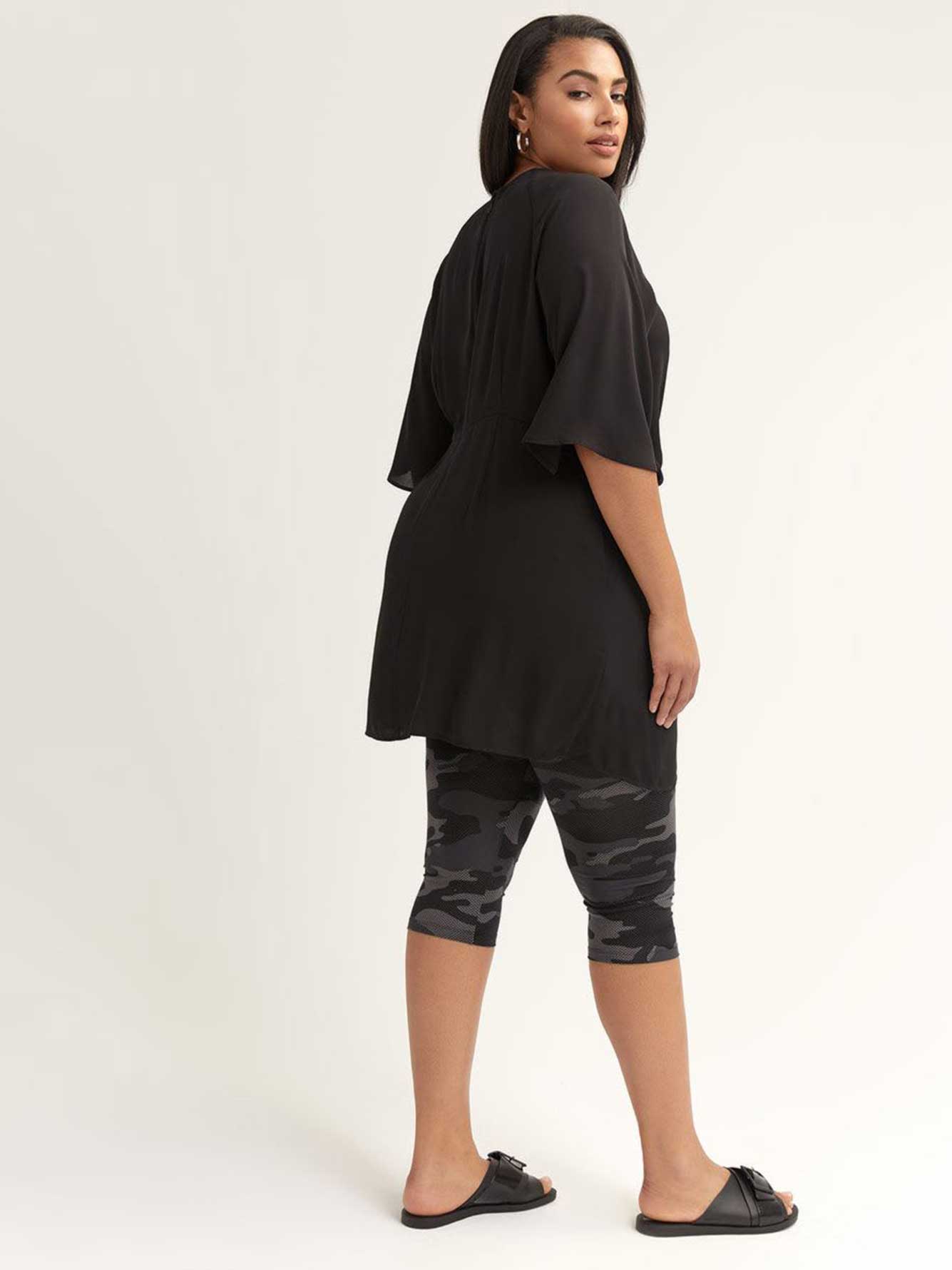 Camo Print Capri Leggings Penningtons