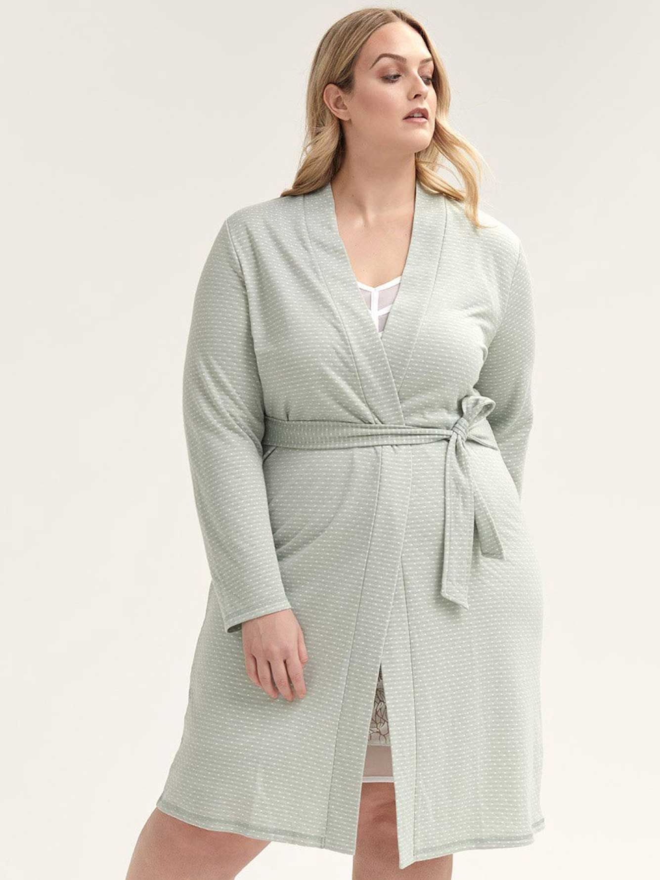 Printed Lounge Robe with Belt ti Voglio Penningtons