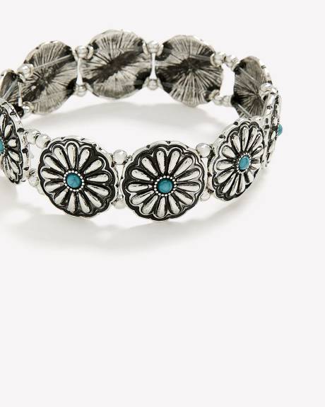 Bracelet élastique d'inspiration western