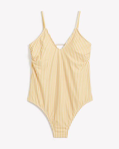 Striped Anne One-Piece Swimsuit - Nana The brand
