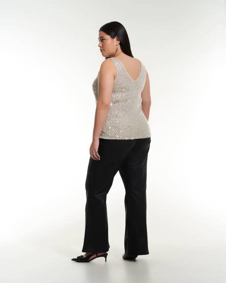 Camisole en tricot à paillettes - Addition Elle