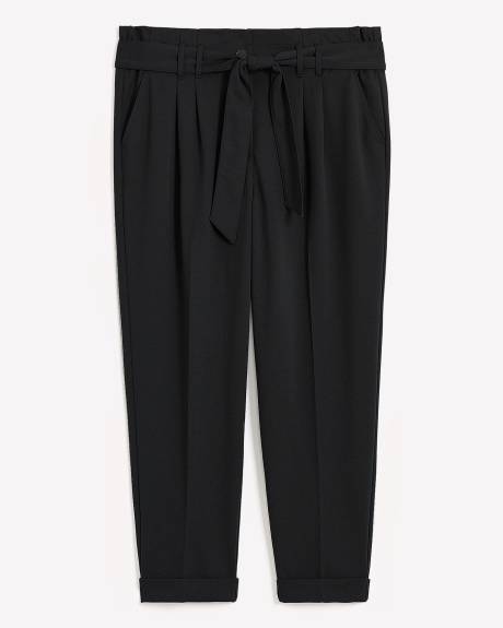 Paper Bag Tapered Pants