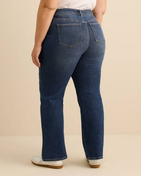 Jean taille haute &agrave; jambe &eacute;vas&eacute;e, coupe classique - d/C Jeans