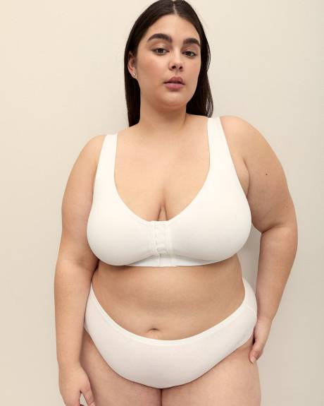 Soutien-gorge en coton à fermeture avant - ti VOGLIO