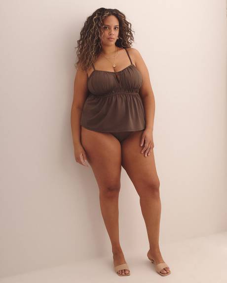 Satin Babydoll Tankini