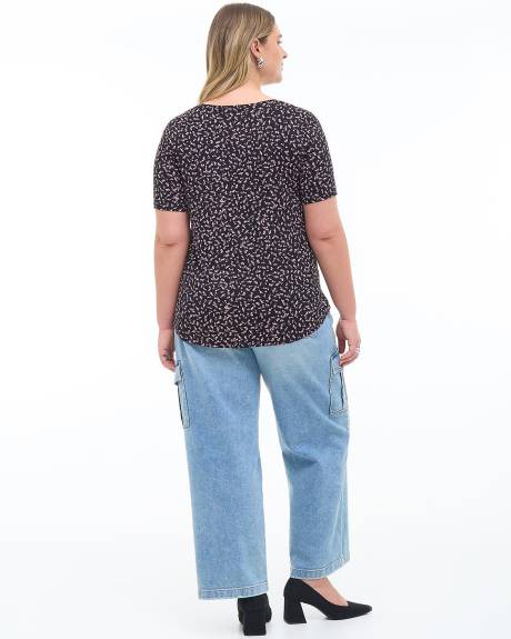 Responsible, Modern-Fit Printed Tee - Addition Elle - PENN. Essentials