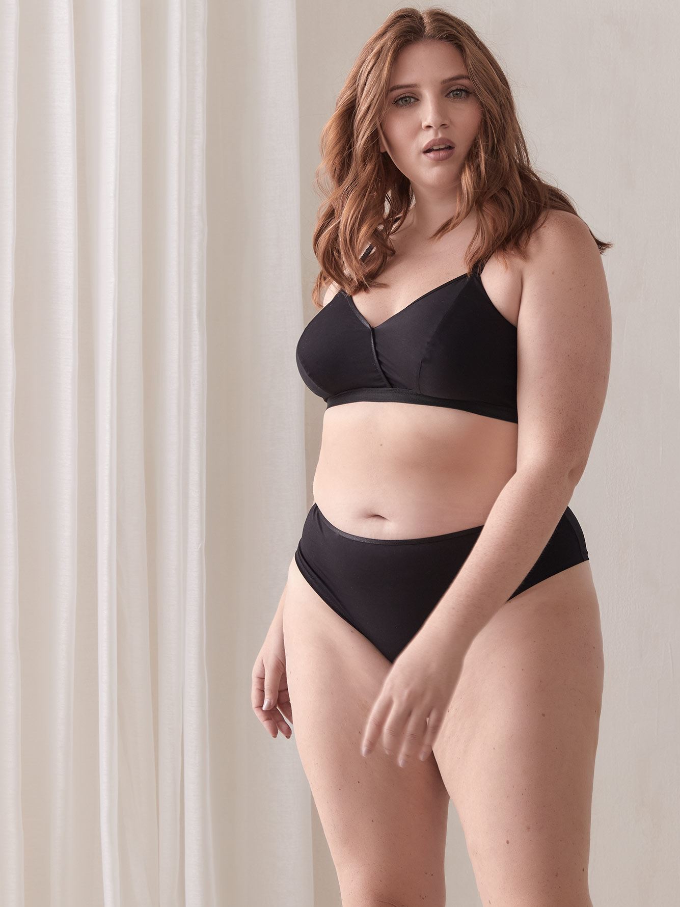 triangle plus size bralette