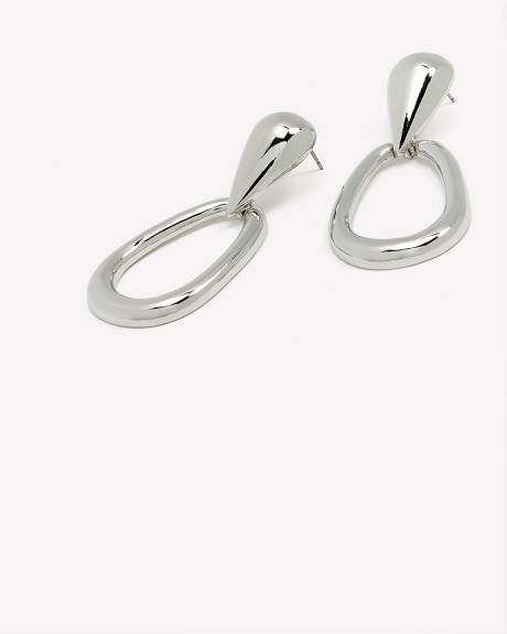 Boucles d'oreilles avec gros maillon