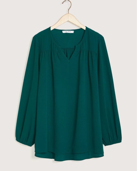 Petite, Blouse tunique à col en V - In Every Story