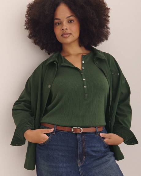 Manteau heritage en toile