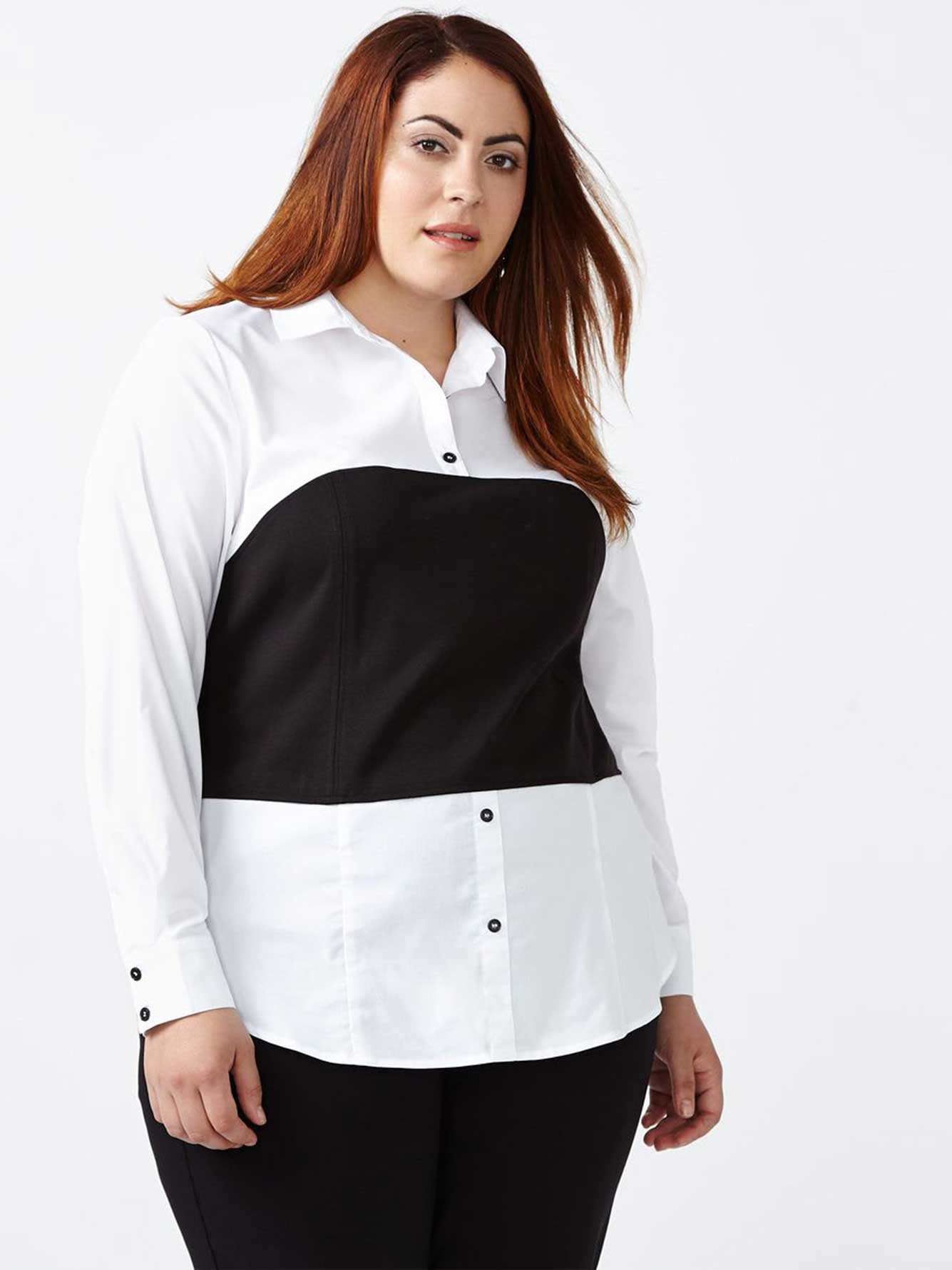 bustier long sleeve